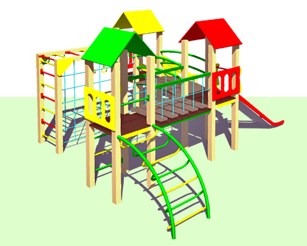 Детский игровой комплекс тип 6 (ДИК-3)